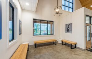 Westfield lobby seating